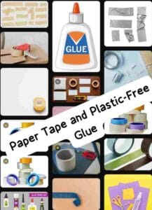 Paper Tape and Plastic-Free glue 