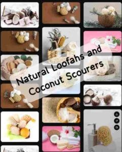 Natural Loofahs and Coconut scourers 