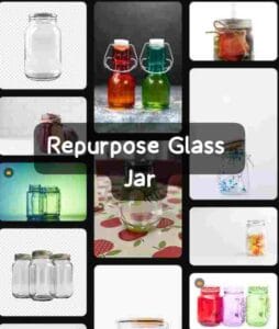 Repurpose Glass jar