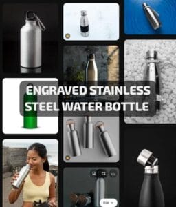  Engraved Stainless Steel Water Bottle