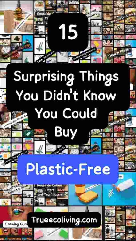 Things you can buy plastic free