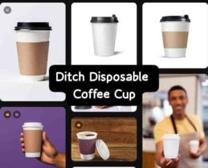 Disposable coffee cup