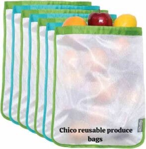 ChicoBag Reusable Produce Bags - Most compact / best for travel