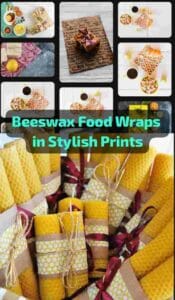 Beeswax Food Wraps in Stylish Prints