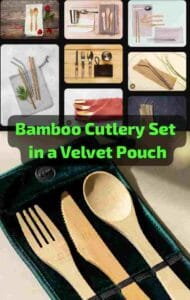 Bamboo Cutlery Set 