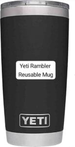 Yeti Rambler Reusable mug