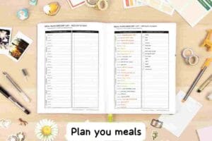 Plan your meal 