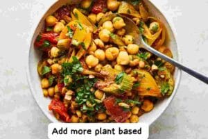 Add more plant based foods 
