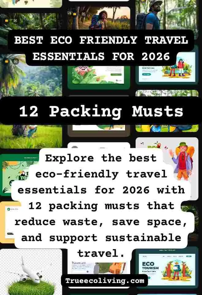 Best Eco Friendly Travel Essentials for 2026: 12 Packing Musts