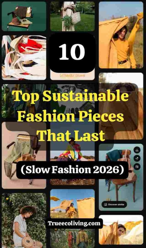 Top 10 Sustainable Fashion Pieces That Last (Slow Fashion 2026)