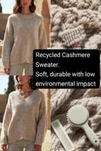 Recycled Cashmere Sweater image
