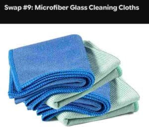 Microfiber Glass Cleaning Cloths