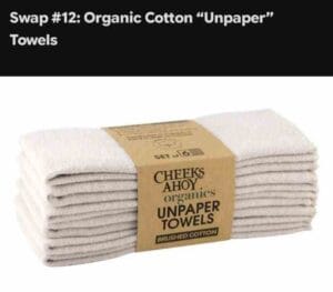 Organic Cotton “Unpaper” Towels
