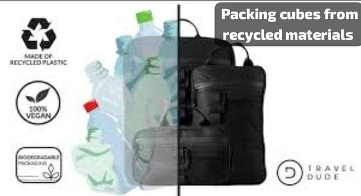 Packing Cubes from Recycled Materials