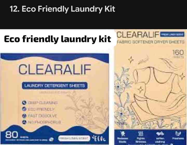 Eco Friendly Laundry Kit