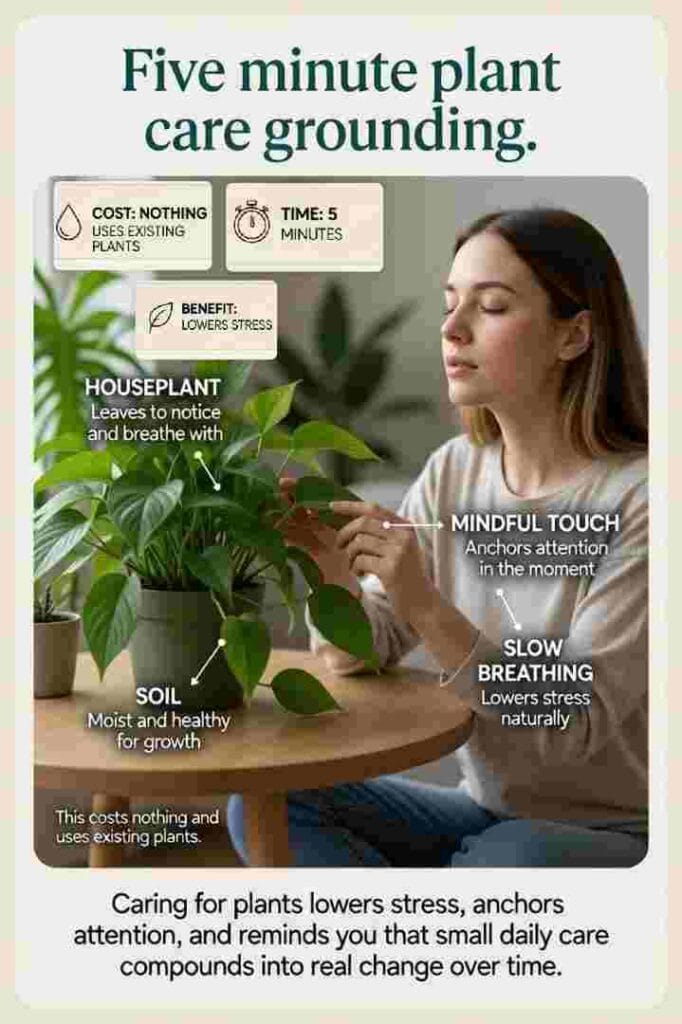 Zero-Waste Morning Rituals - Five minute plant care grounding