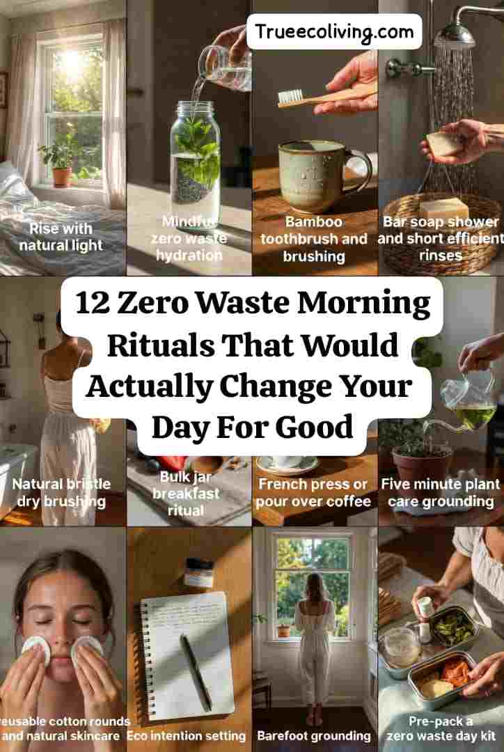 12 Zero Waste Morning Rituals That Would Actually Change Your Day For Good