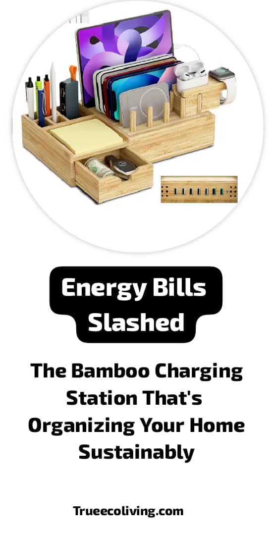 Energy Bills Slashed: The Bamboo Charging Station That's Organizing Your Home Sustainably