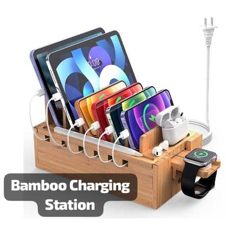 Bamboo charging station image