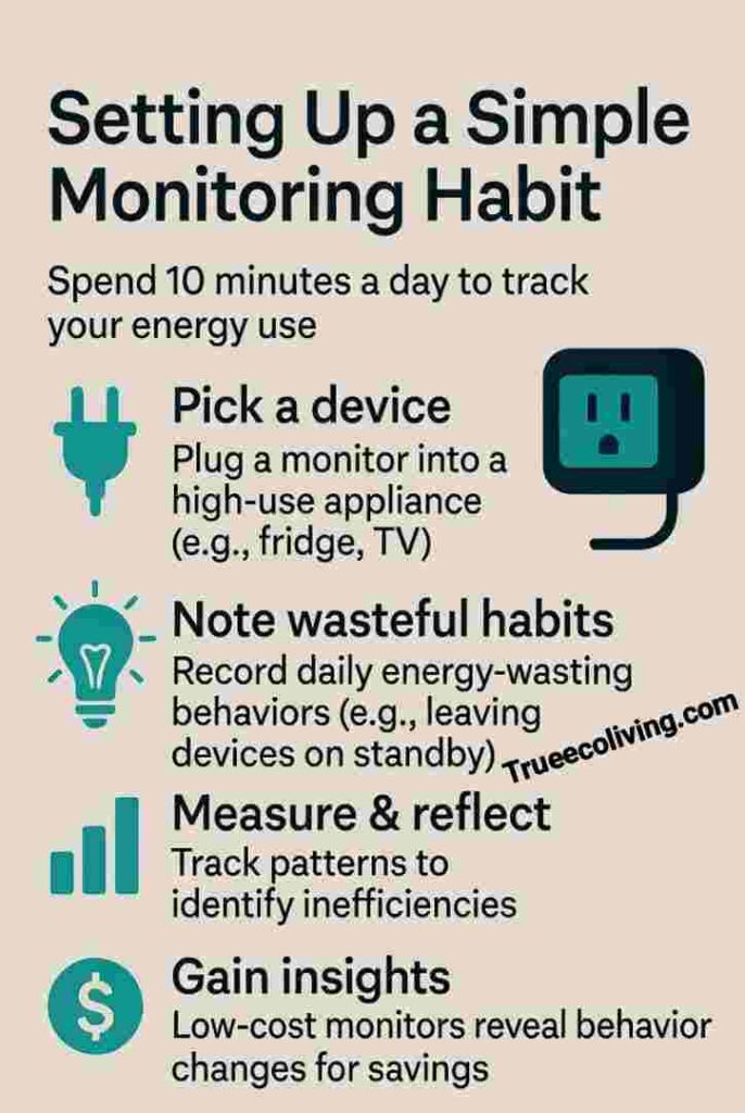 Set up a simple monitoring habit