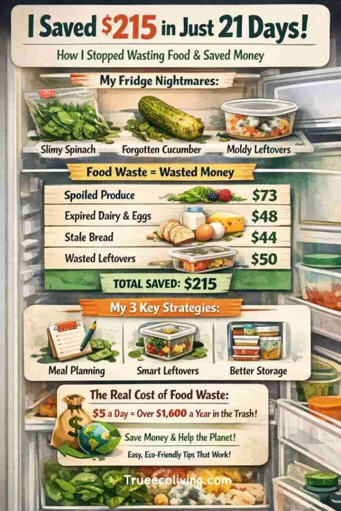 How Cutting Food Waste Saved Me $215 in Three Weeks