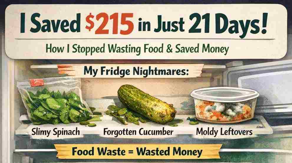 How Cutting Food Waste Saved Me $215 in Three Weeks