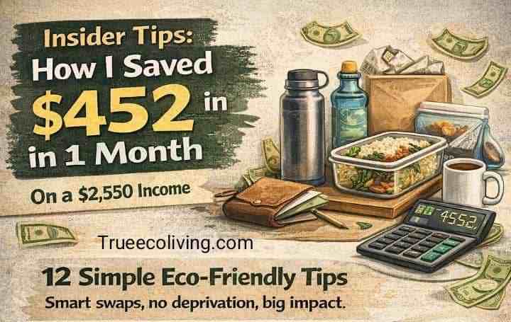 12 Eco Friendly Swaps That Helped Me Save $452 in One Month