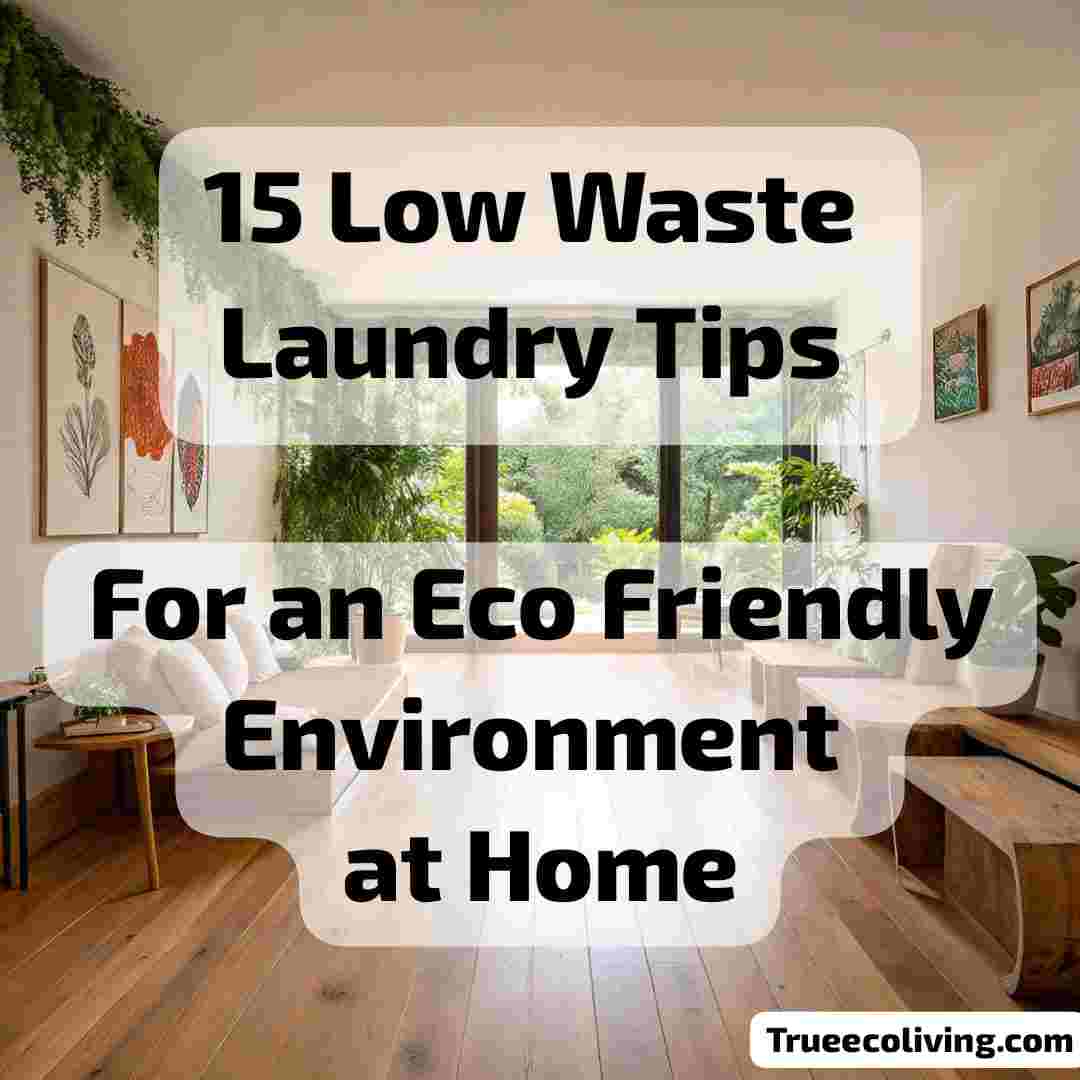 15 Low Waste Laundry Tips for an Eco Friendly Environment at Home