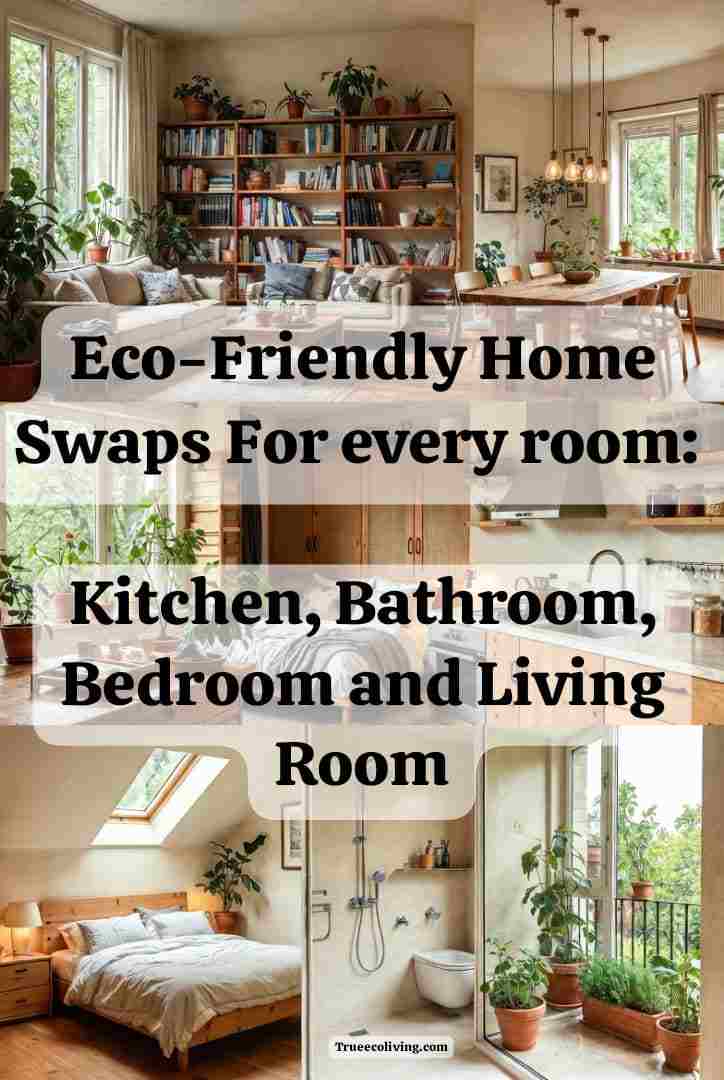 Eco Friendly Home Swaps For every room: Kitchen, Bathroom, Bedroom and Living Room