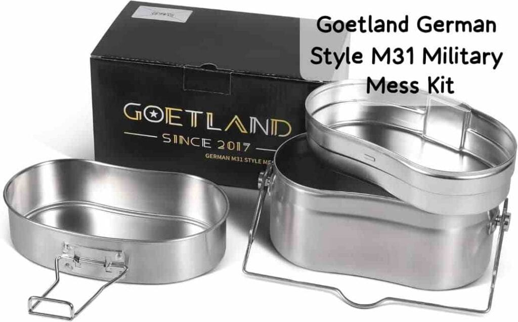 Goetland German Style M31 Military Mess Kit
