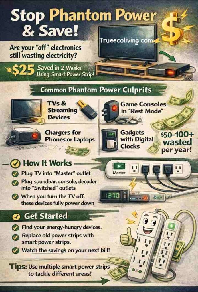 The Smart Strip That Stopped Phantom Power and Saved $25 in Two Weeks