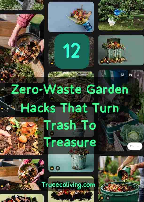 12 Zero Waste Garden Hacks That Turn Trash to Treasure