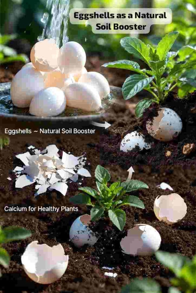 Eggshells as a Natural Soil Booster
