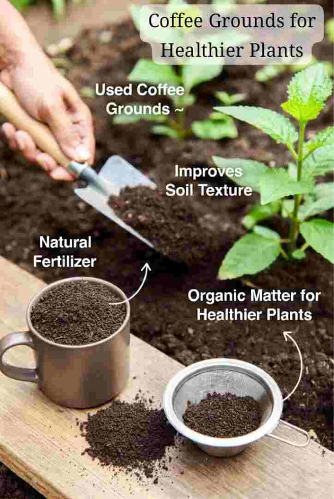Coffee Grounds for Healthier Plants