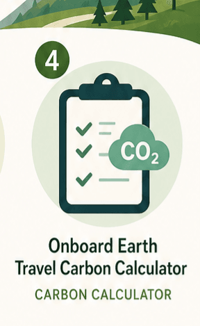 Onboard Earth Travel Carbon Calculator