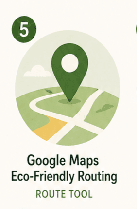 Google Maps Eco Friendly Routing