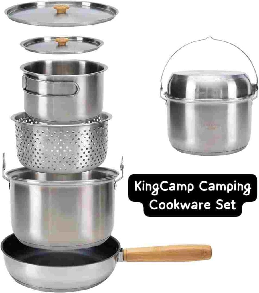 KingCamp Camping Cookware Set