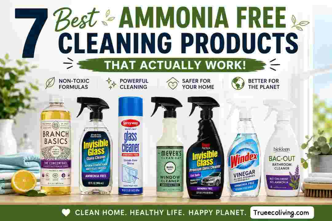 7 Best Ammonia Free Cleaning Products That Actually Work