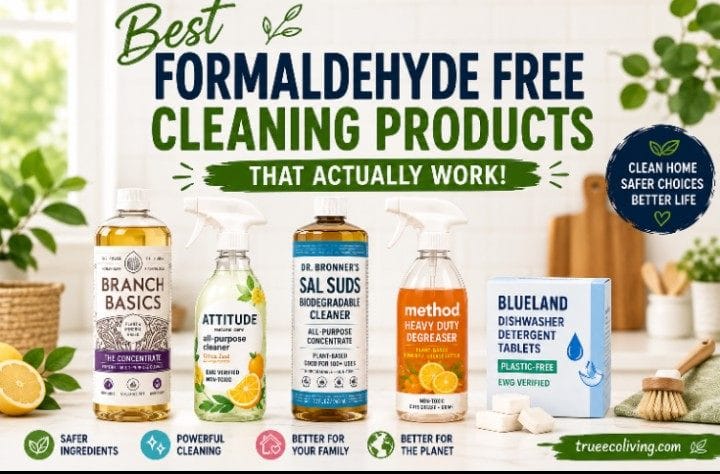 Discover the best formaldehyde free cleaning products that clean effectively without harsh chemicals. Safer choices for kitchens, bathrooms, and homes.