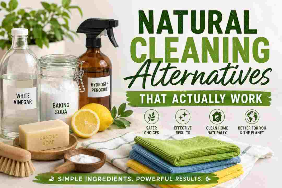 Natural Cleaning Alternatives That Actually Work: A Practical Guide for a Cleaner Home