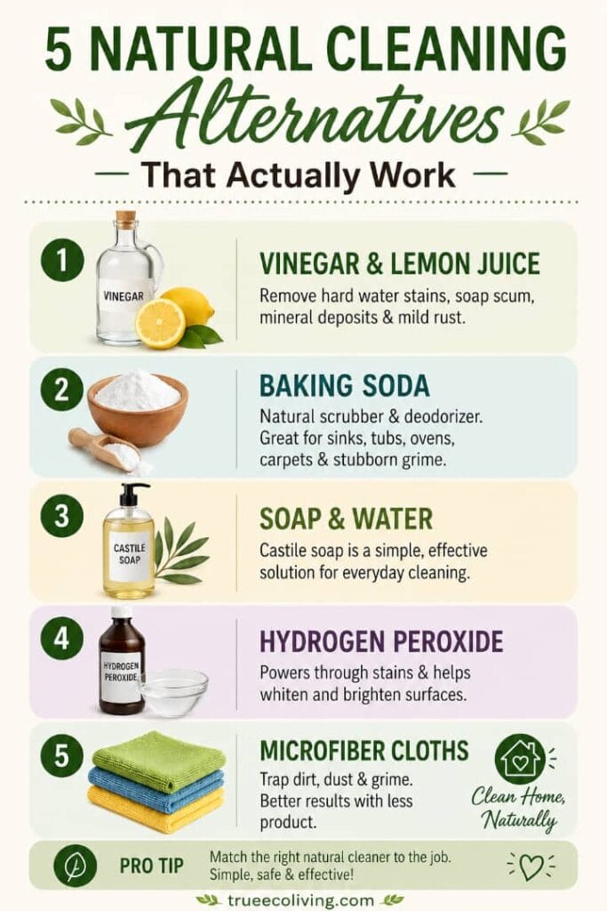 Natural Cleaning Alternatives That Actually Work: A Practical Guide for a Cleaner Home