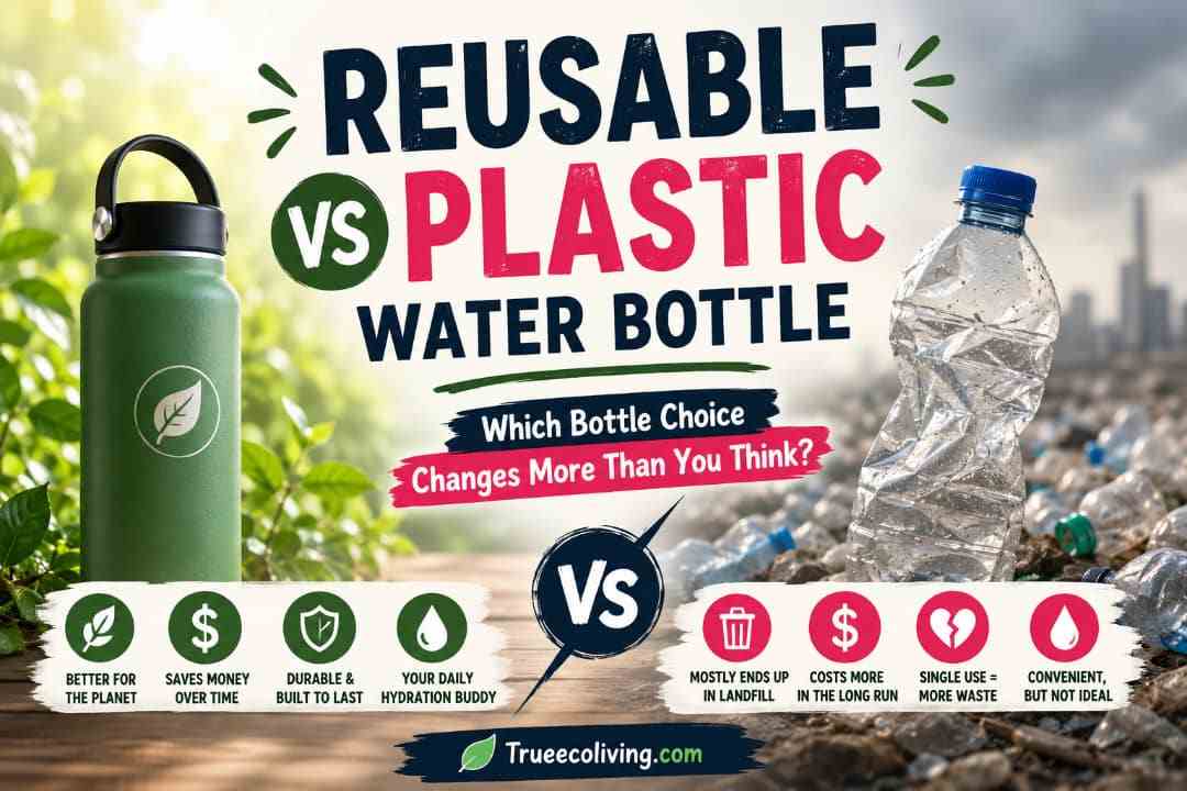 Reusable Water Bottle vs Plastic Water Bottle: The Bottle Choice That Changes More Than You Think