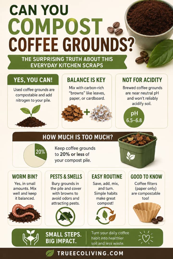 Can You Compost Coffee Grounds? The Surprising Truth About This Everyday Kitchen Scraps