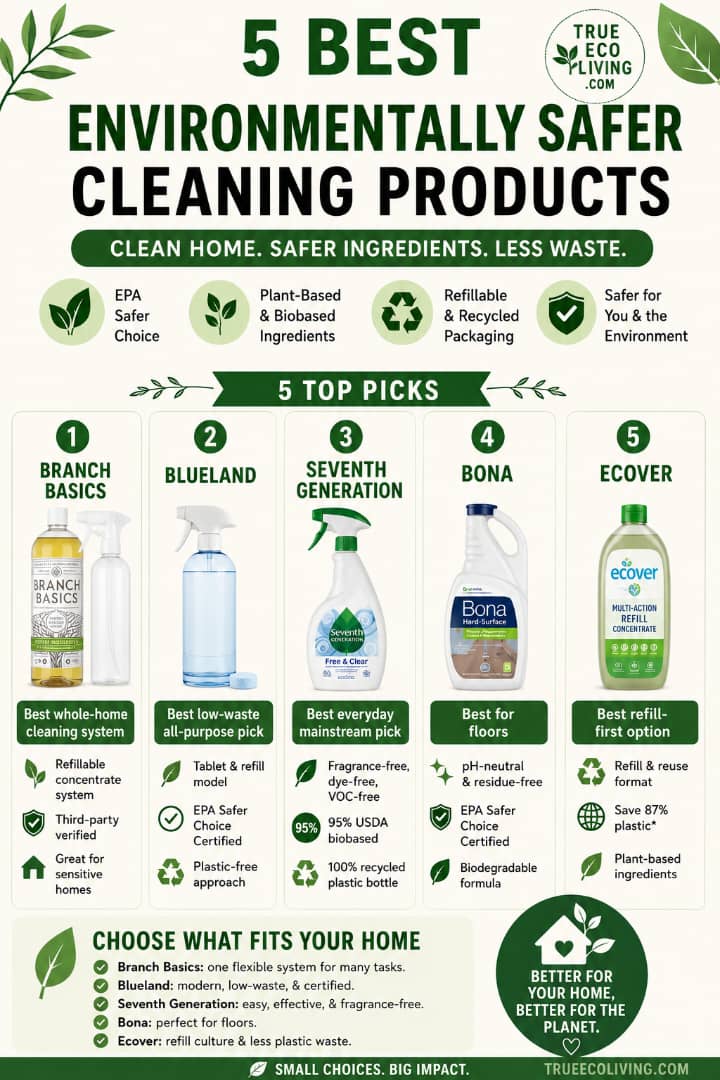 5 Environmentally Safer Products That Actually Deserve a Spot Under Your Sink