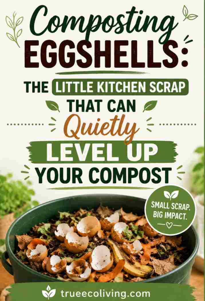 Composting Eggshells: The Little Kitchen Scrap That Can Quietly Level Up Your Compost