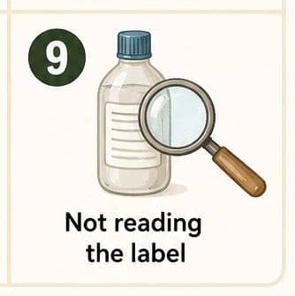 Not Reading the Label Like It Matters