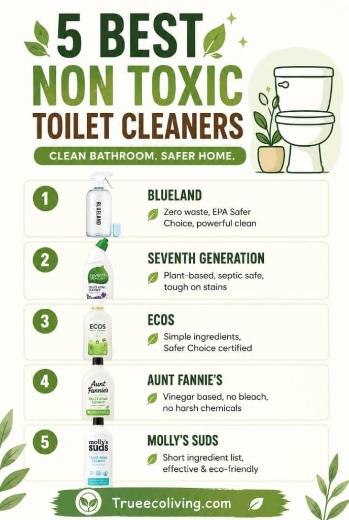 Best Non Toxic Toilet Cleaners That Actually Work: My Eco Living Coach Roundup for a Cleaner, Safer Bathroom