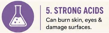 Acidic cleaners that promise fast results