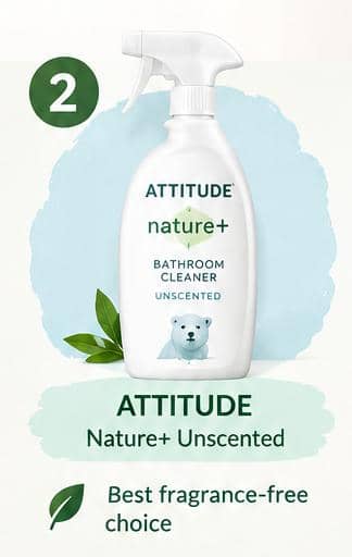 ATTITUDE Nature+ Bathroom Cleaner Unscented