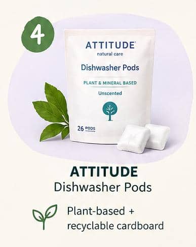 ATTITUDE Dishwasher Pods